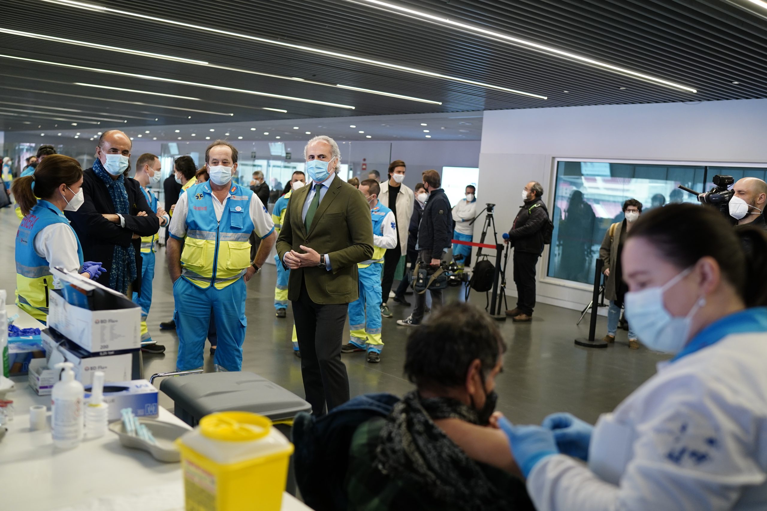 Vacunas Contra La Covid-19 En Madrid: Población De 60 A 65 Años